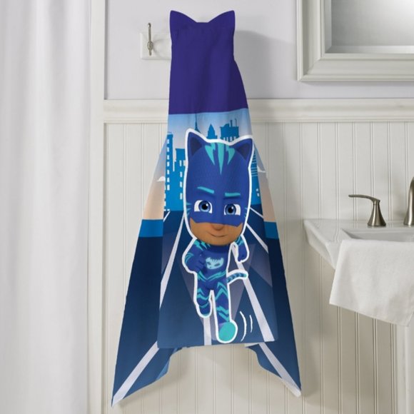 PJ MASK Kids Catboy Hooded Bath Towel - Picture 2 of 10